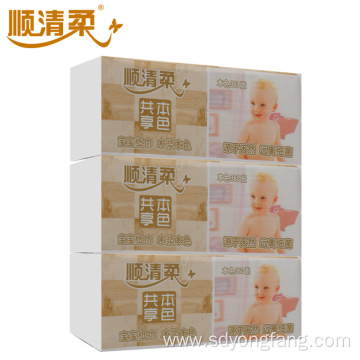 Disposable Bamboo Baby Wipe Facial Paper